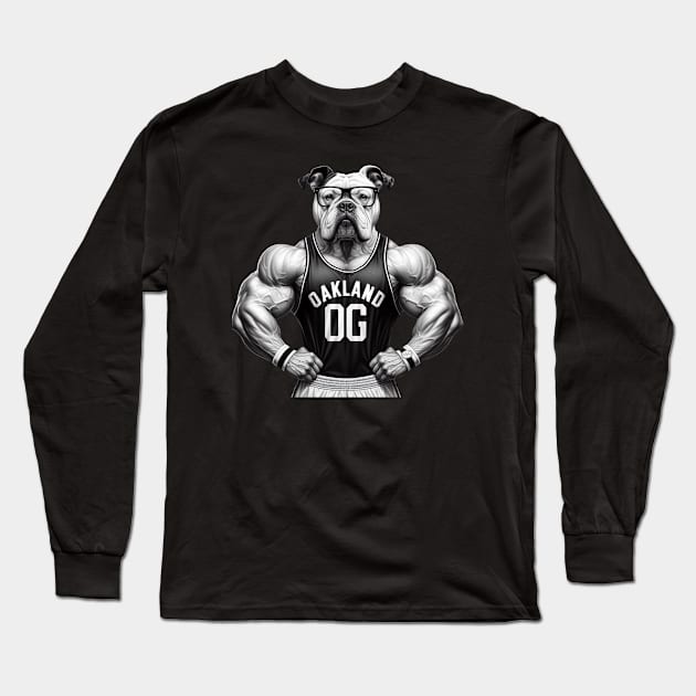 Oakland Gym Long Sleeve T-Shirt by Americansports